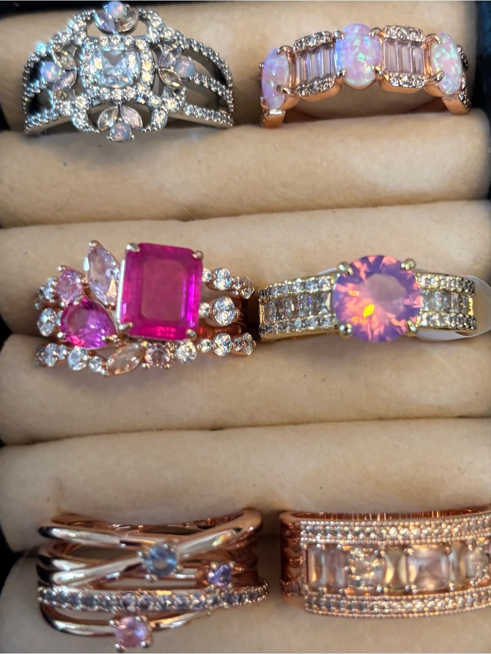 Bomb Party assorted size 10 rings